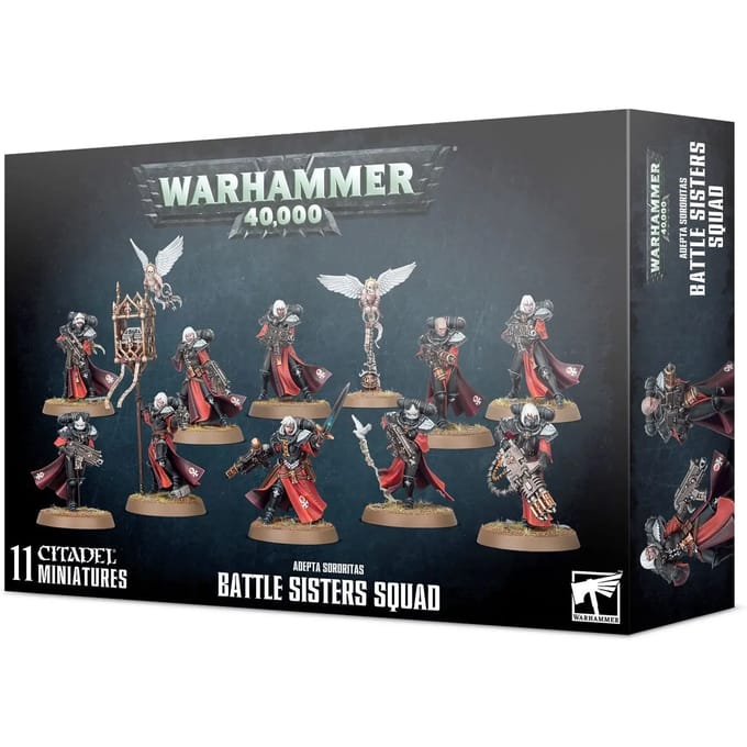 Beeldje Games Workshop Warhammer 40k - Adepta Sororitas Battle Sisters Squad