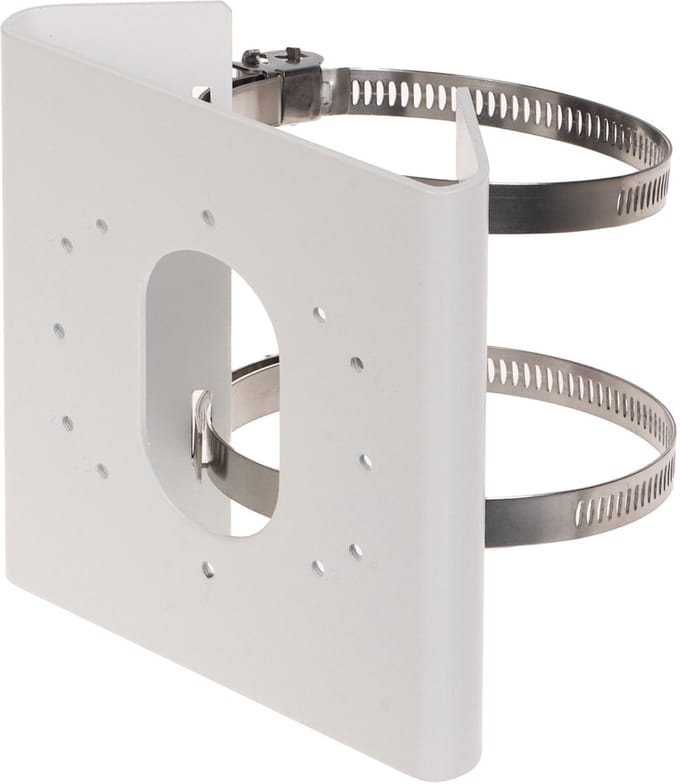 Hikvision Serie - Beveiligingsbeugel - Voor Masten - Roestvrij Staal - Ø 67-127 mm