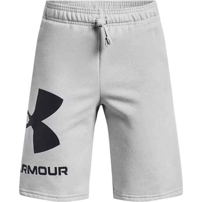 Korte broek met groot kinderlogo Under Armour Rival Fleece