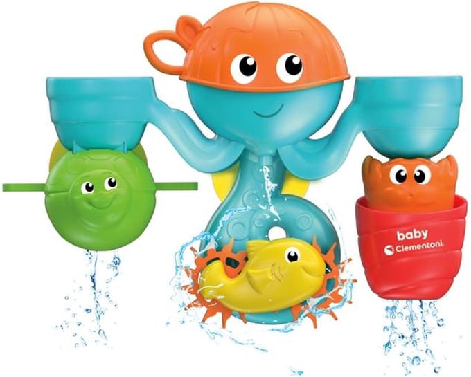 Clementoni - Waterpark set - Badspeelgoed watervriendjes - vanaf 6 maanden