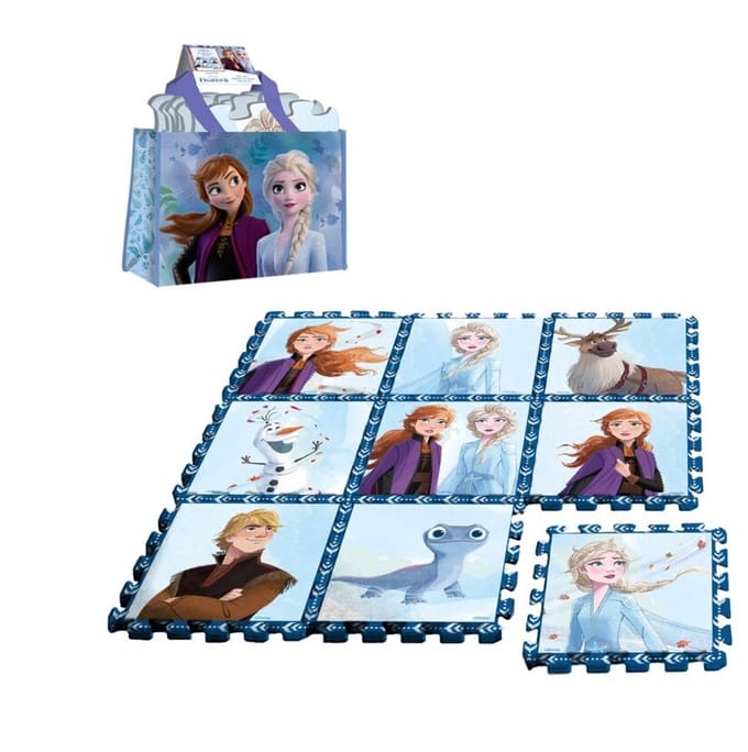 Frozen foam puzzel