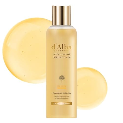 Sérum Tonique Vita 180ml [d'Alba Officiel] jaune