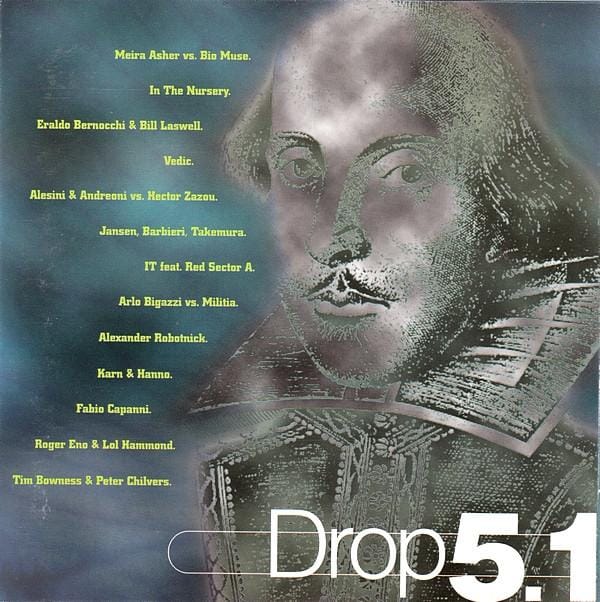CD OMNIBUS (COMPILATIE) - Drop 5.1 - Shakespeare  MASOCD90119 Materiali Sonor 2000 Italië Dans & Electronica Gebruikt gray
