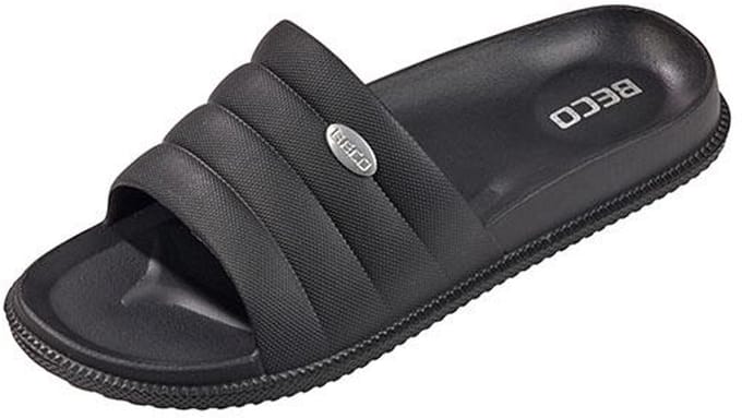 BECO dames badslippers Easywalk - zwart - maat 36