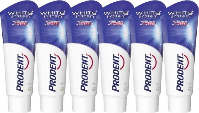 Prodent Tandpasta - White System - Voordeelverpakking 6 x 75 ml