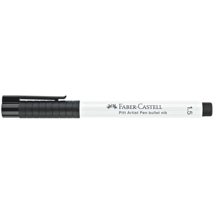 Faber-Castell tekenstift - Pitt Artist Pen - 1,5 - 101 wit - FC-167893