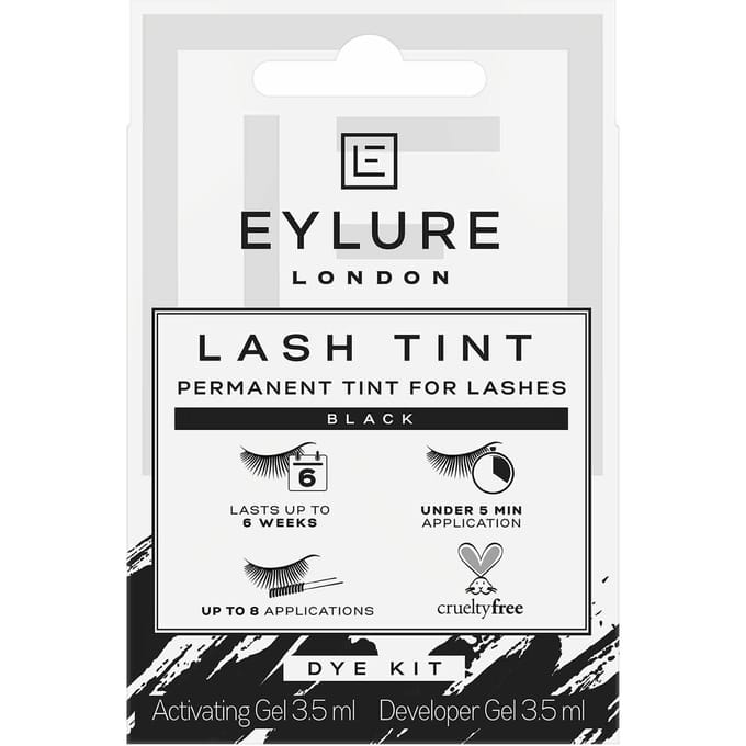 Eylure Lash Tint Black - Permanente wimperverf kit voor 8 behandelingen
