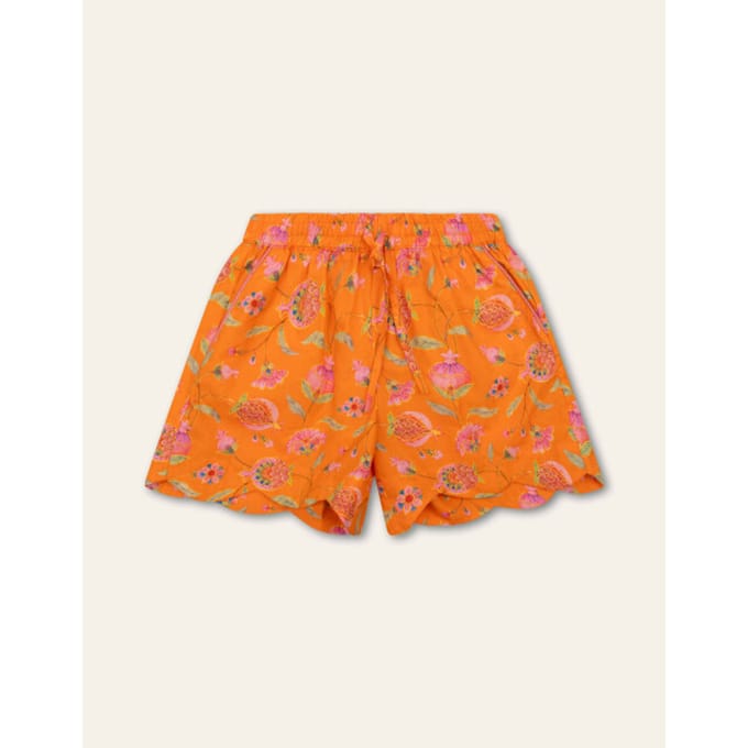 Oilily Pomme Short- maat152/12yr Vibrant Oranje