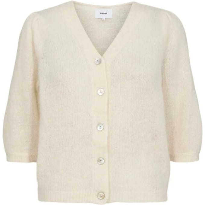 Nümph Numph 705708 nulana cardigan 9001 cloud dancer