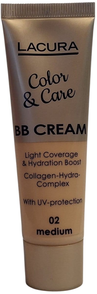 Lacura Color & Care BB Cream – 30 ml - 02 Medium