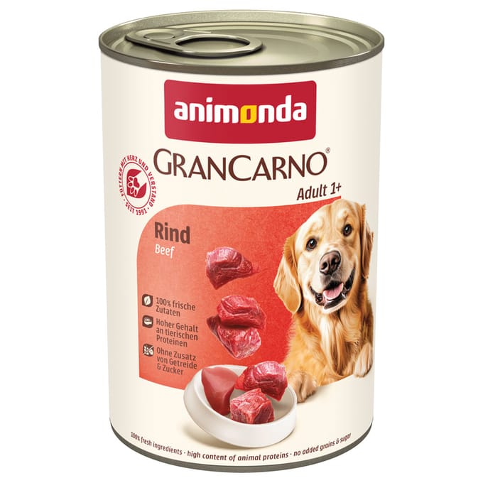 6x400g Original Adult animonda GranCarno Hondenvoer