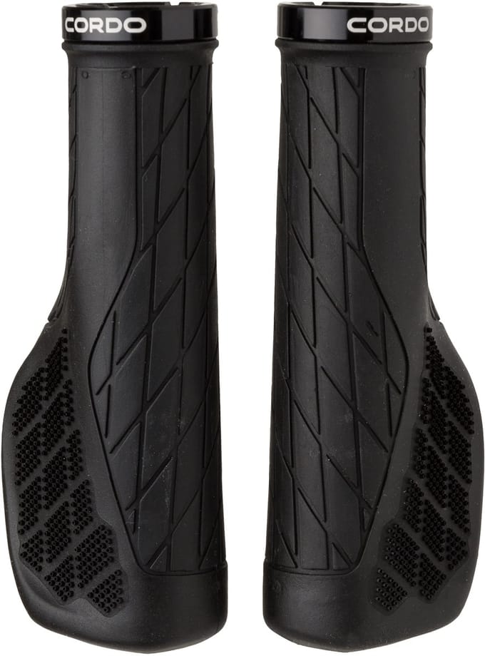 CORDO Microtech - Handvatten - Ergonomische Fietsgrepen - Comfortabele Grip - Met Klemband