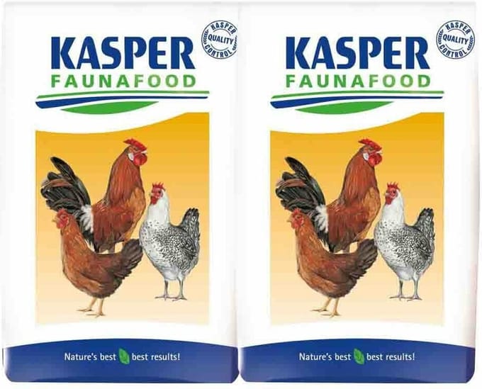Kasper Faunafood Multimix Krielkip - 2 x 20 kg - Voordeelverpakking