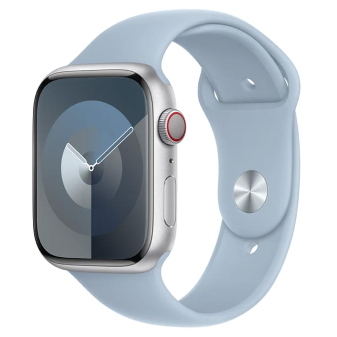 Apple Sport Band voor de Apple Watch | 44/45/46/49 mm - Maat M/L - Light Blue
