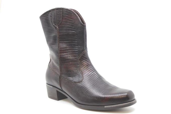 Dames Enkellaars Durea 9753-995-1268 Cognac - Maat 5