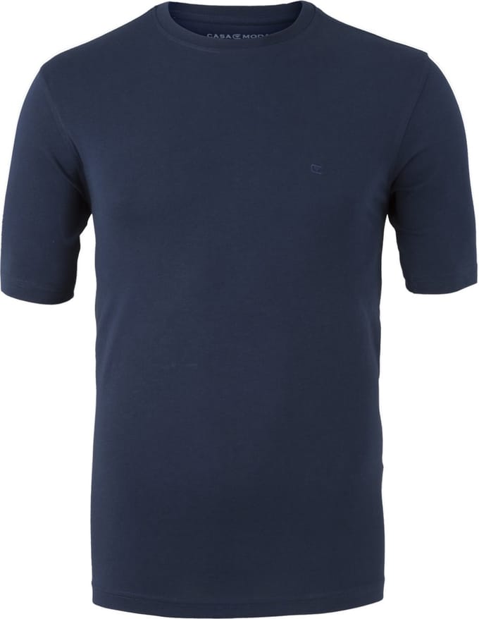 CASA MODA T-shirt - O-neck - marine blauw