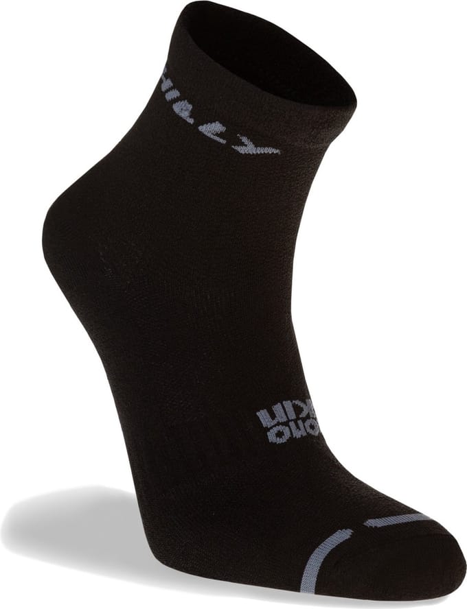 Hilly Active Anklet Zero Cushioning - Zwart/Grijs - 43-46