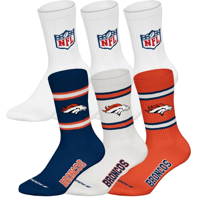 NFL Sokken NFL 6Pack Crew Socks Set van 6