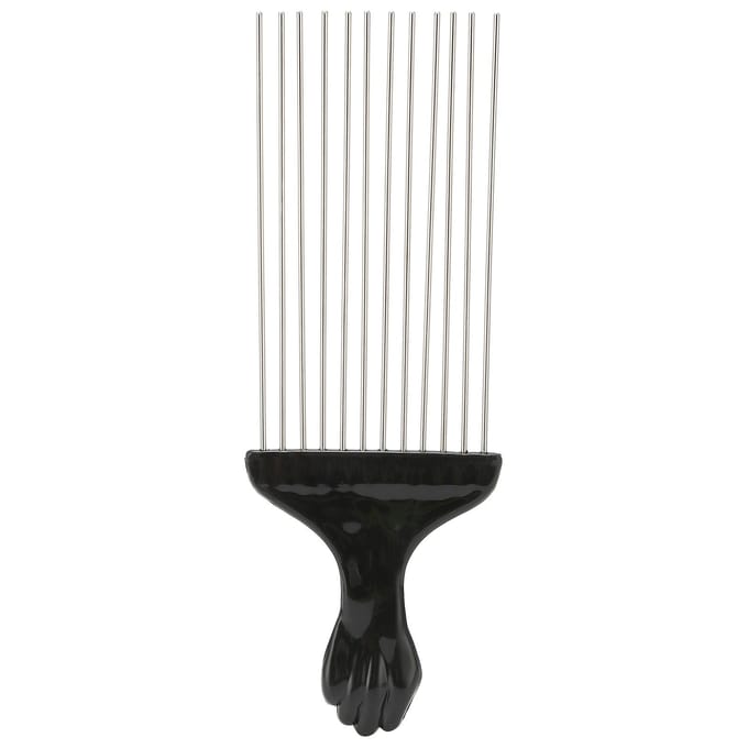 Professionele Metalen Haar Prikkam Ontwarren Salon Kapper Winkel Prikkam Kam Haar Styling Tool black