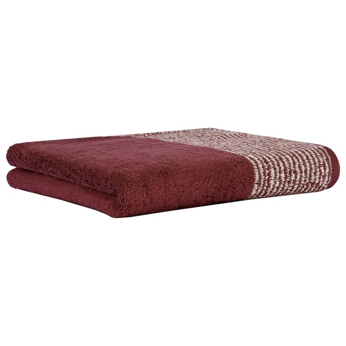Cawoe Douche handdoek Luxury Home C Two-Tone Een maat, 80x150 Set van 1