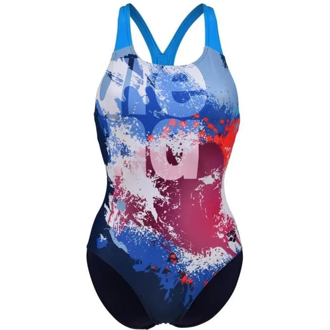 Dames zwempak uit 1 stuk Arena Waves Breaking