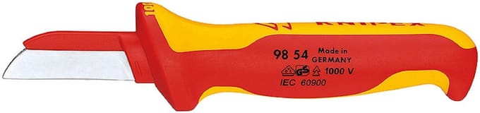 Knipex kabelmes recht beschermd mes 180mm VDE - 9854