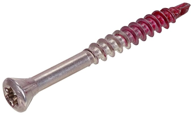 Rotadrill - Volderschroef - Torx 25 Lenskop - 5 x 50mm - Deeldraad - RVS-410 (200 stuks)