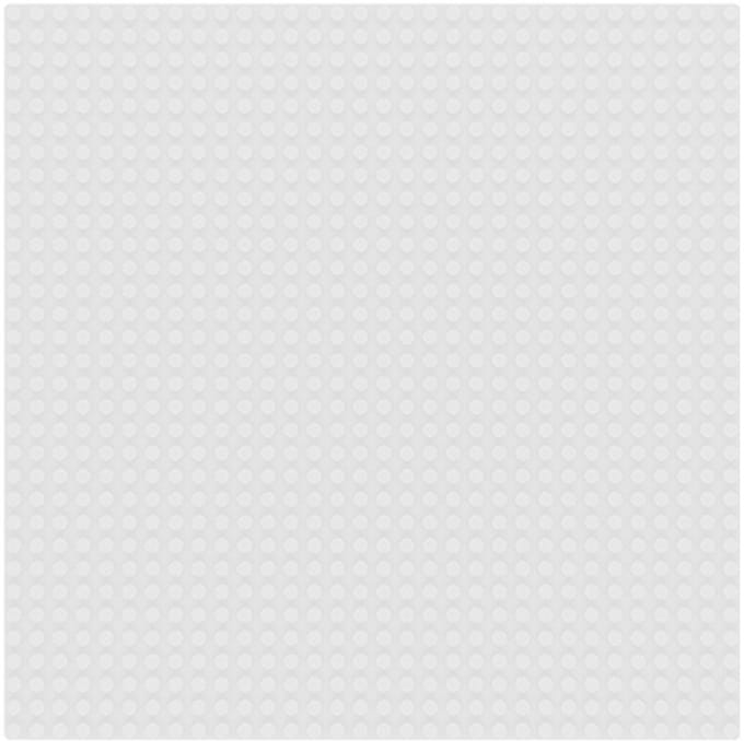 Sluban Bricks Base - Grondplaat Basisplaat Bouwplaat voor bouwstenen Wit - 32x32 noppen - 25,6 x 25,6 cm M38‑B0833B vanaf 4 jaar