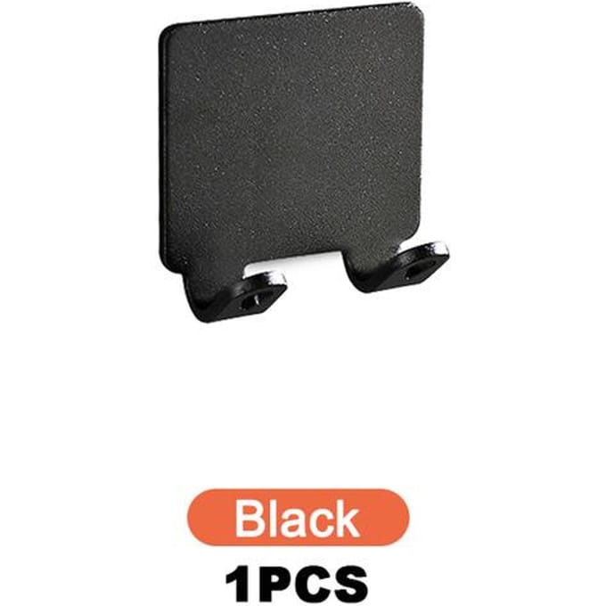 Scheermeshouder multifunctioneel Heren Scheerapparaat Opberghaak Wandplank Scheermesrek Badkamer Keuken Organizer Accessoires black