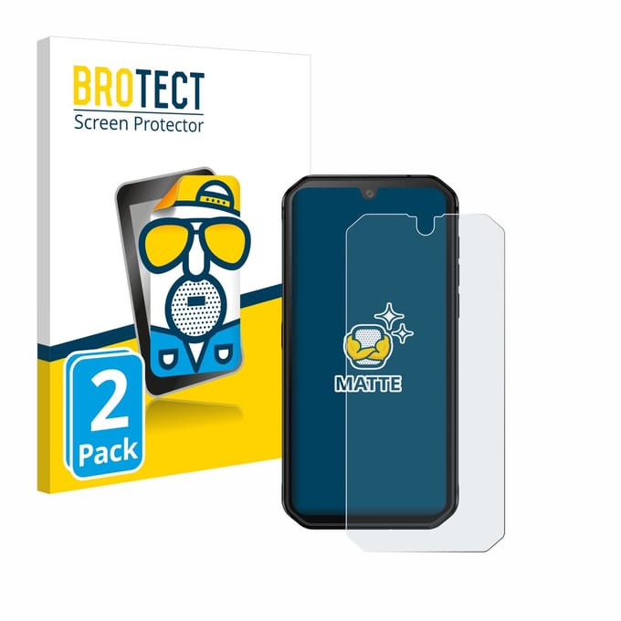 BROTECT - Screenprotector voor Blackview BV9900E - Folie Beschermfolie matte 2 Stuks