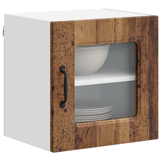 vidaXL - Vaatwasserpaneel - KALMAR - 2 - st - Oudhout - 40 - x - 31 - x - 40 - cm