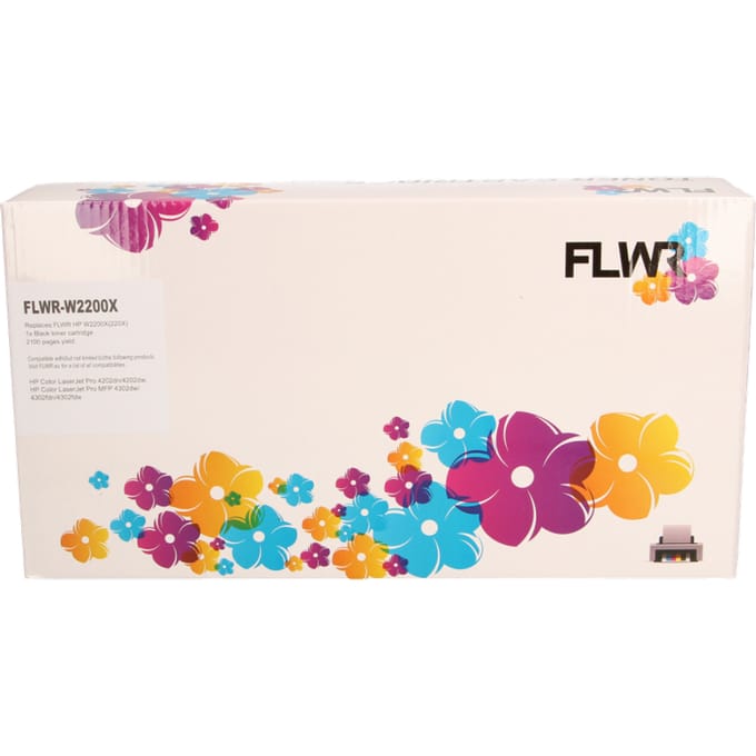 FLWR HP 220X (W2200X) zwart (Compatible XXL)