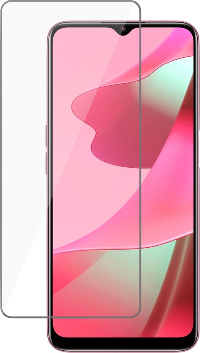 Screenprotector geschikt voor Oppo A16/A16s Glas - Tempered Glas Screen Protector