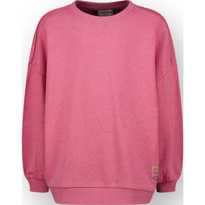 Meisjes Sweater Icon melange round neck