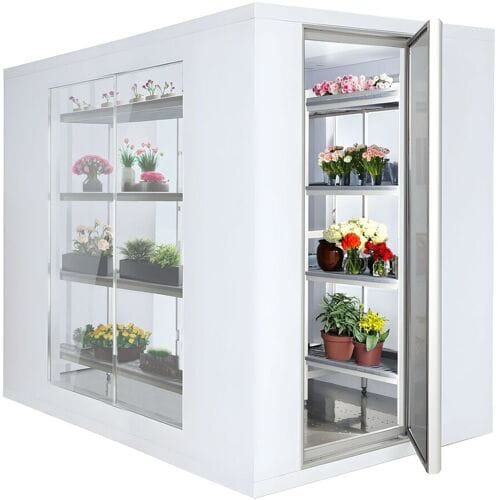 GGM Gastro Kühlzelle - 1800x2100mm - 5,88m³ - mit 3 Glasseiten Wit