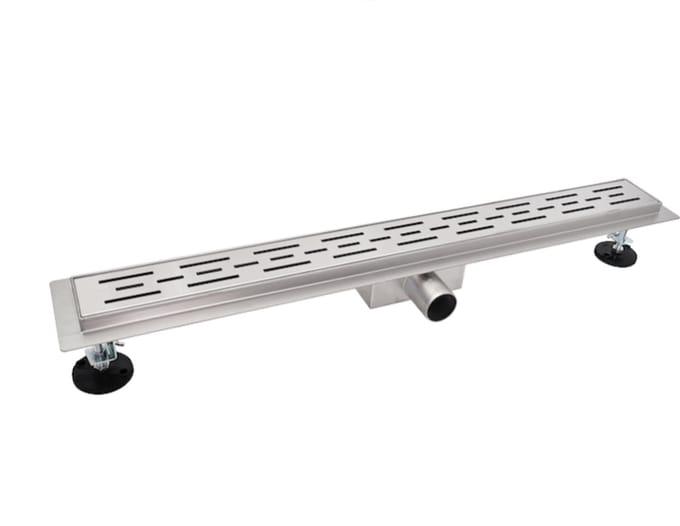 LINEA UNO - Alfa 90x7cm - RVS - Douchegoot - - 991261