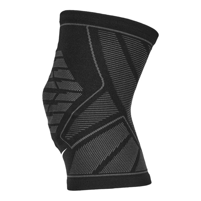 Nike Pro compressie kniebandage (Zwart/Wit)