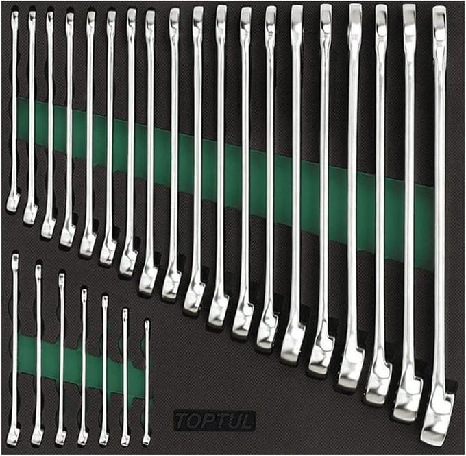 Inleg foam steekringsleutels 6-32mm