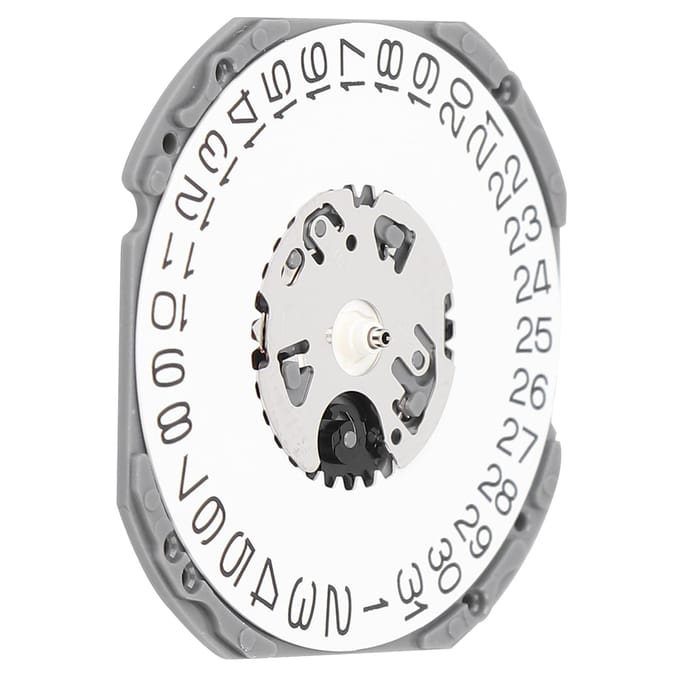 Uurwerk VJ42 Professioneel Kwarts Horloge Vervangingsonderdelen Accessoires met Stift white
