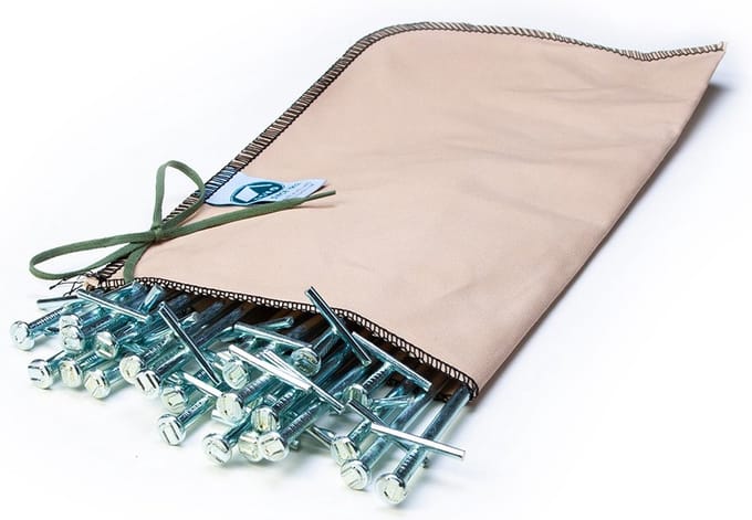 ESVO - Rotspennen Tarzan - 23 cm - Staal - 25-PACK + ESVO Haringzak