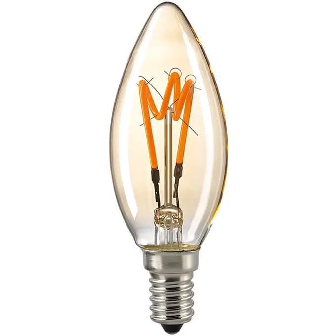 Boogvormige LED kaarslamp Sigor