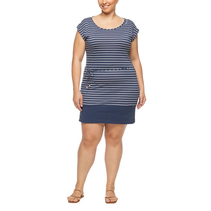 Gestreepte jurk voor dames Ragwear Soho