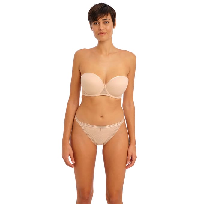 Voorgevormde bandeau bh met beugel voor dames Freya Tailored