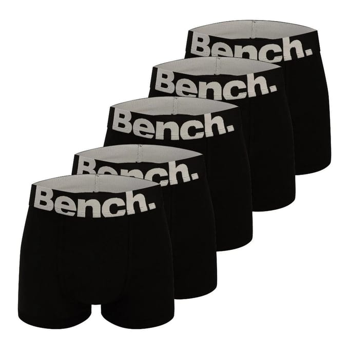 Bench Heren Marco Boxershorts (5-pack) (Zwart)