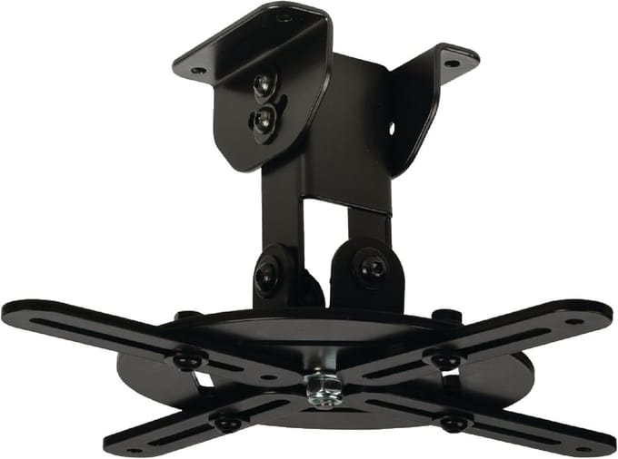 Projector Ophanging - Plafondbeugel - Thuisbioscoop - Draaibaar - 17.5 cm - Zwart