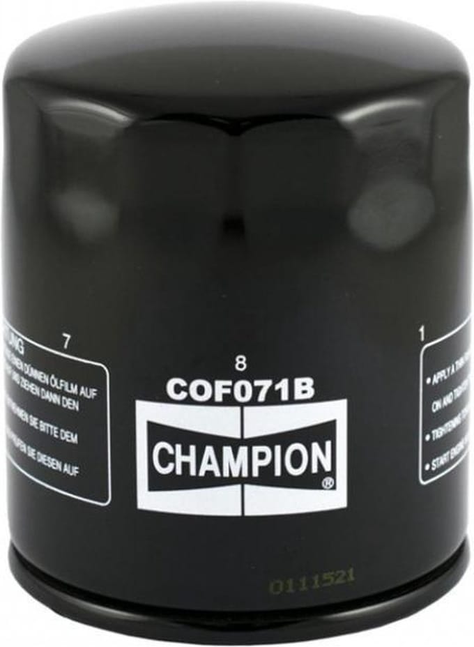 Champion-oliefilter voor Harley-Davidson 1584 FXDC Super Glide Custom 2008-2014, nieuw