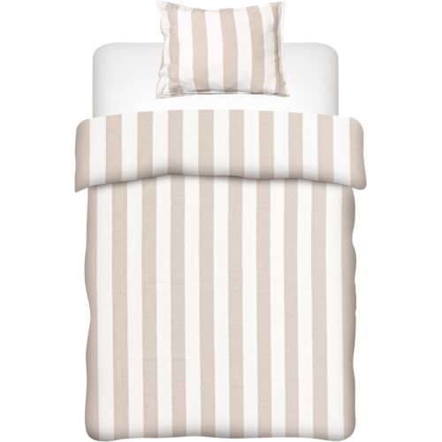 Zeeman Dekbedovertrek set - Beige Beige 140x200 cm