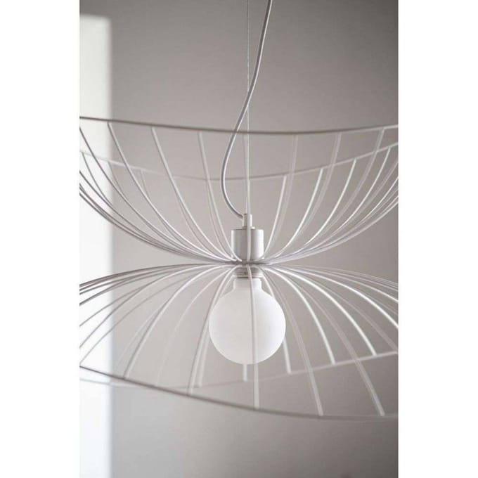 Globen Lighting hanglamp RAY, wit, Ø 70 cm