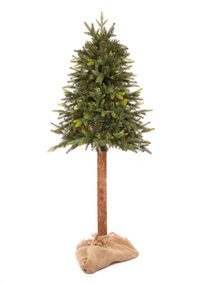 Springos Kunstkerstboom Op Stam | Dennenhout | 150 cm | Zonder Verlichting