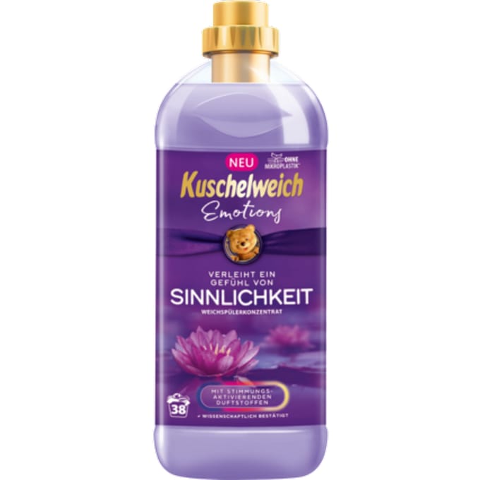Kuschelweich Emotions Sensual Wasverzachter - 1L